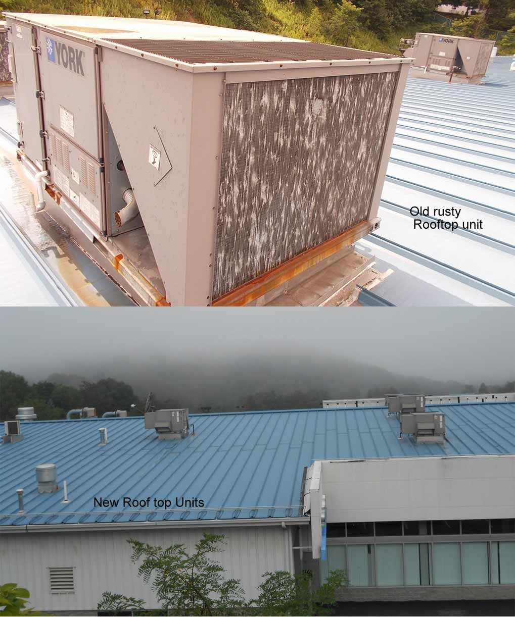 before & after commercial hvac