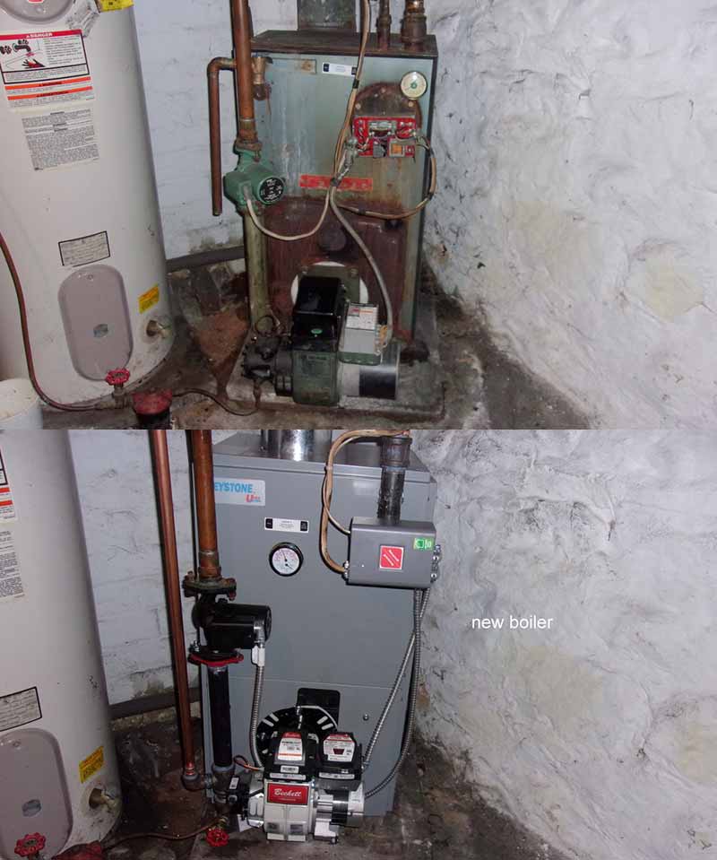 before & after residential hvac