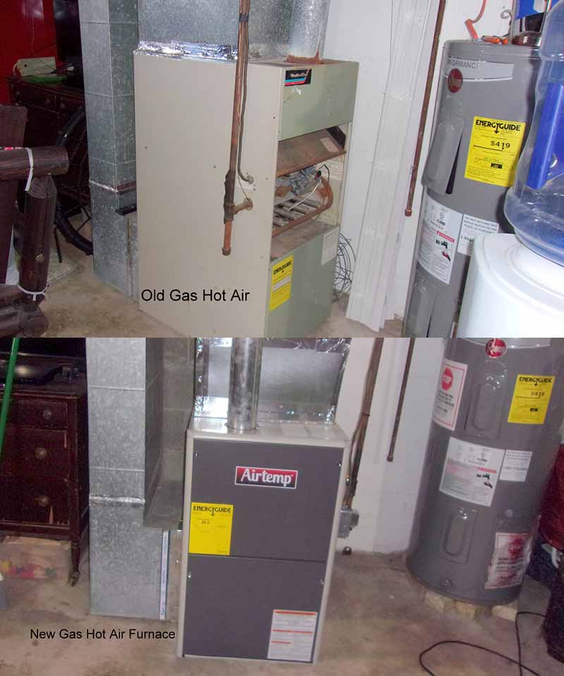 before & after residential hvac